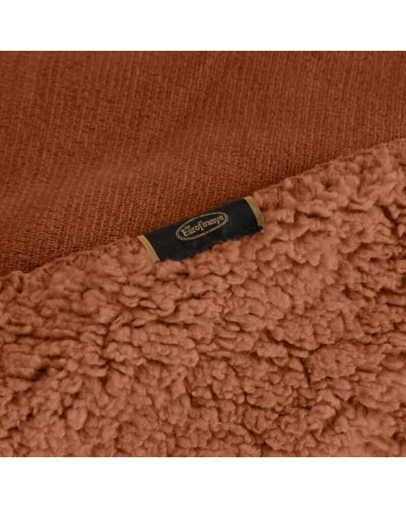 Koc sherpa baranek 170x210 Tedy ceglasty Eurofirany