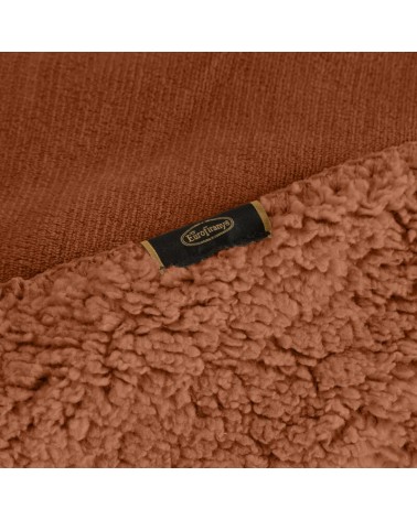 Koc sherpa baranek 170x210 Tedy ceglasty Eurofirany
