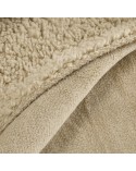 Koc sherpa baranek 150x200 Tedy jasnobeżowy Eurofirany