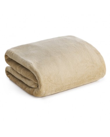 Koc sherpa baranek 200x220 Tedy jasnobeżowy Eurofirany