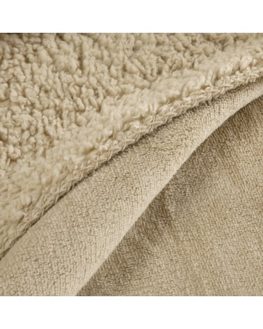 Koc sherpa baranek 200x220 Tedy jasnobeżowy Eurofirany