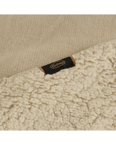 Koc sherpa baranek 200x220 Tedy jasnobeżowy Eurofirany