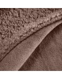 Koc sherpa baranek 170x210 Tedy mocha Eurofirany