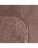 Koc sherpa baranek 200x220 Tedy mocha Eurofirany