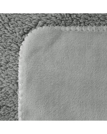 Koc sherpa baranek 170x210 Tedy srebrny Eurofirany