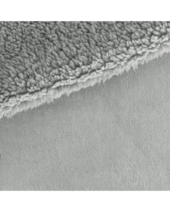 Koc sherpa baranek 170x210 Tedy srebrny Eurofirany