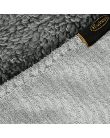 Koc sherpa baranek 170x210 Tedy srebrny Eurofirany