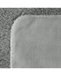 Koc sherpa baranek 200x220 Tedy srebrny Eurofirany