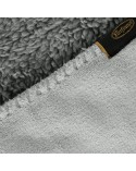 Koc sherpa baranek 200x220 Tedy srebrny Eurofirany