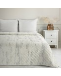 Narzuta velvet 220x240 Blink 3 biała/srebrna Eurofirany