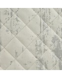 Narzuta velvet 220x240 Blink 3 biała/srebrna Eurofirany