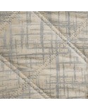 Narzuta velvet 220x240 Blink 6 kremowa Eurofirany