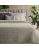 Narzuta velvet 170x210 Glori beżowa Eurofirany