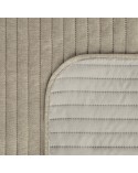 Narzuta velvet 220x240 Glori beżowa Eurofirany