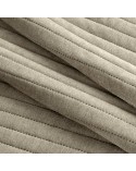 Narzuta velvet 220x240 Glori beżowa Eurofirany