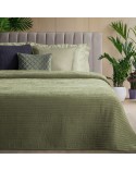 Narzuta velvet 220x240 Glori oliwkowa Eurofirany