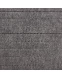 Narzuta velvet 220x240 Glori stalowa Eurofirany