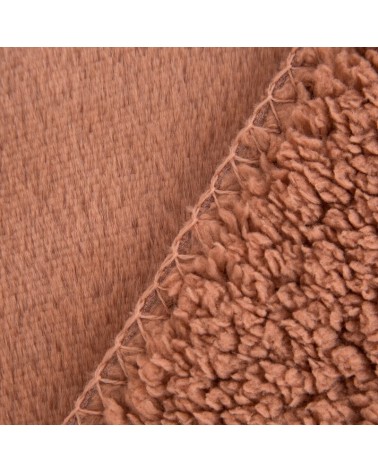 Narzuta pluszowa sherpa 220x240 Nina mocha Eurofirany