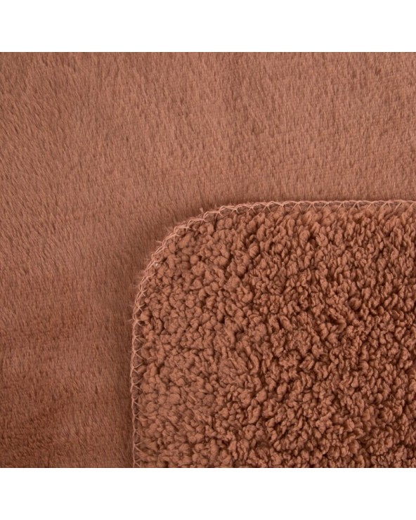 Narzuta pluszowa sherpa 220x240 Nina mocha Eurofirany
