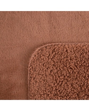 Narzuta pluszowa sherpa 220x240 Nina mocha Eurofirany