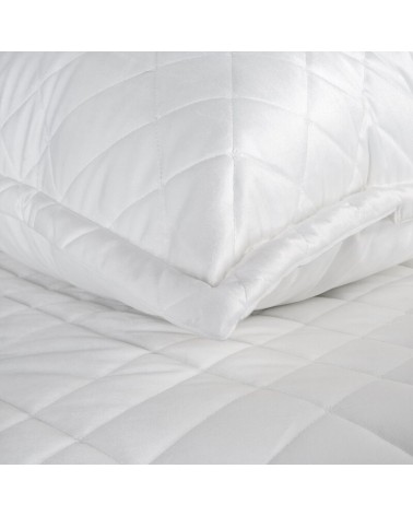 Narzuta velvet 220x240 Ria 6 biała Eurofirany