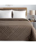 Narzuta velvet 220x240 Ria 6 brązowa Eurofirany
