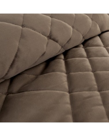 Narzuta velvet 220x240 Ria 6 brązowa Eurofirany