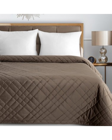 Narzuta velvet 200x220 Ria 6 brązowa Eurofirany