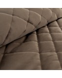 Narzuta velvet 200x220 Ria 6 brązowa Eurofirany
