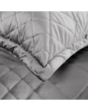 Narzuta velvet 170x210 Ria 6 srebrna Eurofirany