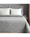 Narzuta velvet 220x240 Ria 6 srebrna Eurofirany