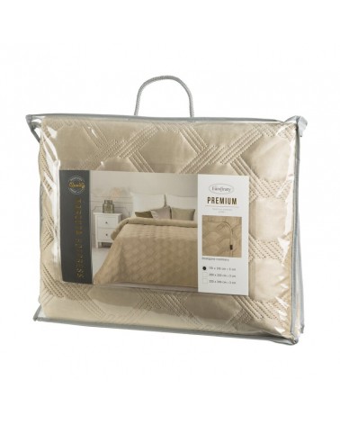 Narzuta velvet 220x240 Sofia 5 beżowa Eurofirany