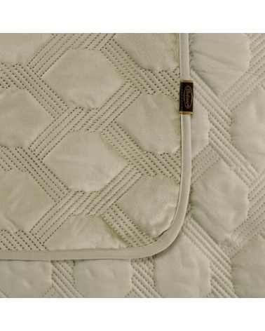 Narzuta velvet 220x240 Sofia 5 beżowa Eurofirany