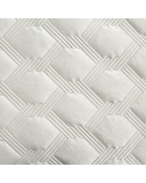 Narzuta velvet 220x240 Sofia 5 kremowa Eurofirany