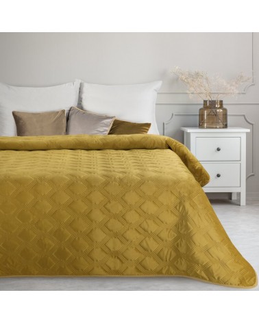 Narzuta velvet 220x240 Sofia 5 miodowa Eurofirany