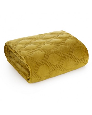 Narzuta velvet 220x240 Sofia 5 miodowa Eurofirany