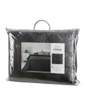 Narzuta velvet 220x240 Sofia 5 stalowa Eurofirany