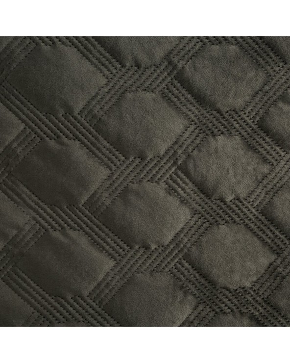 Narzuta velvet 220x240 Sofia 5 stalowa Eurofirany