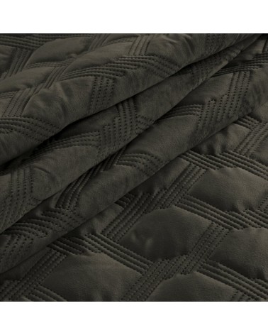 Narzuta velvet 220x240 Sofia 5 stalowa Eurofirany