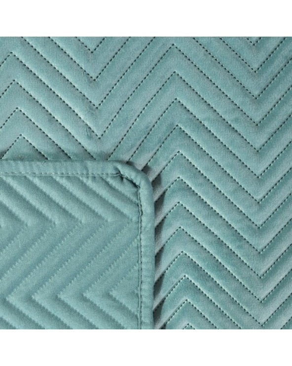 Narzuta velvet 200x220 Sofia 5 miętowa Eurofirany