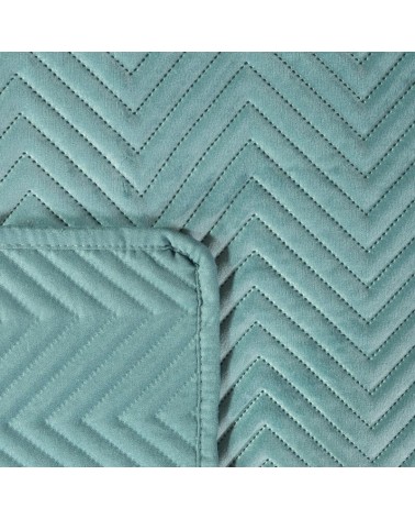 Narzuta velvet 200x220 Sofia 5 miętowa Eurofirany