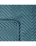 Narzuta velvet 220x240 Sofia 5 niebieska Eurofirany