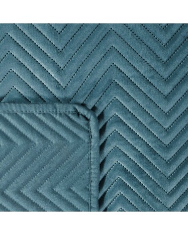 Narzuta velvet 220x240 Sofia 5 niebieska Eurofirany