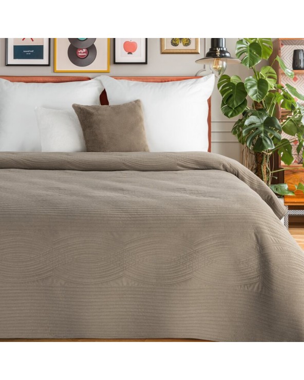 Narzuta velvet 220x240 Velvet 2 beżowa Eurofirany