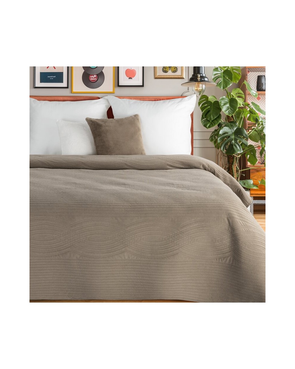 Narzuta velvet 220x240 Velvet 2 beżowa Eurofirany