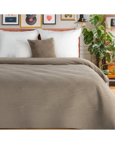 Narzuta velvet 220x240 Velvet 2 beżowa Eurofirany