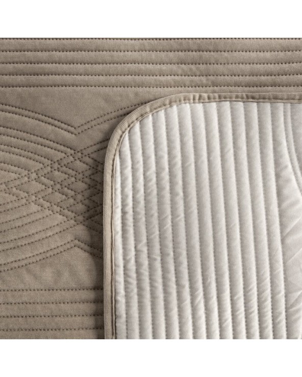 Narzuta velvet 220x240 Velvet 2 beżowa Eurofirany