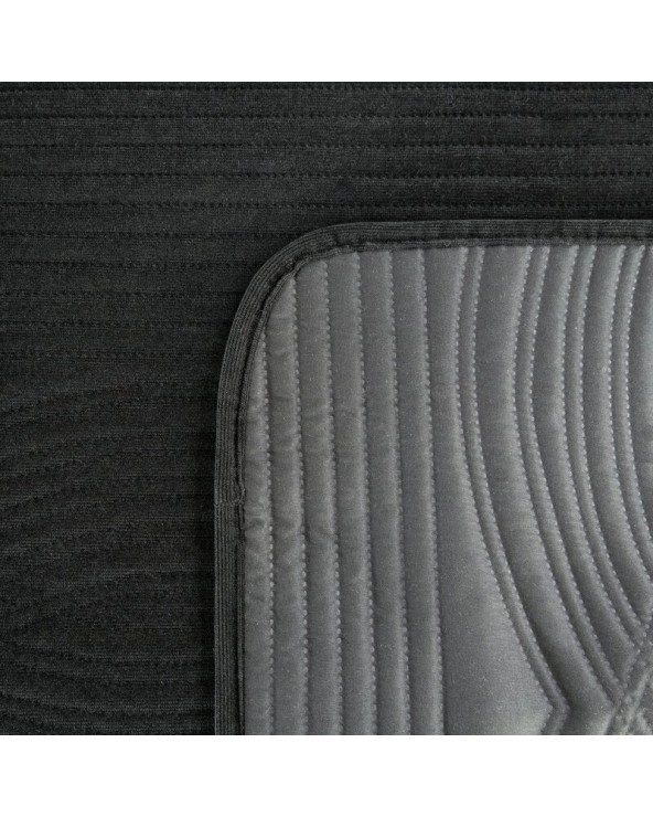 Narzuta velvet 220x240 Velvet 2 czarna Eurofirany