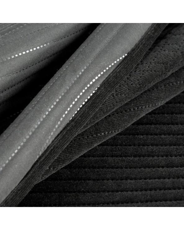 Narzuta velvet 220x240 Velvet 2 czarna Eurofirany