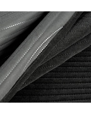 Narzuta velvet 220x240 Velvet 2 czarna Eurofirany